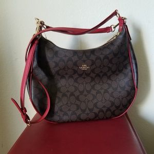 Coach Signature PVC Hobo Bag NWOT